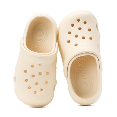 Image of Girls' Clogs for Toddlers & Kids Lightweight Garden Shoes Breathable Slip-on Slides Sandals Slippers Children's Beach Water Shoes