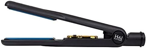 HAI Convertible Flat Iron Hair Straightener for Women - Professional Ceramic Fast Heating Hair Flat Iron with 5 Temperature Levels - Best Hair Straightener for All Hair Types - (Classic Blue)
