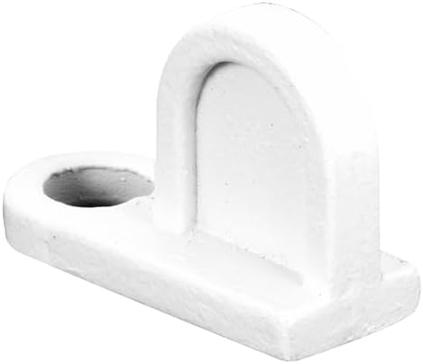 FHC PL14406 Flush - Diecast Screen Clip - White - Pack of 100