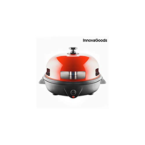 InnovaGoods IG811501 Mini pizzaoven met recept, rood/zwart - Image 3