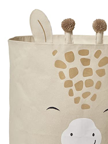 Panier Girafe sable pour décorer la chambre de bébé avec douceur