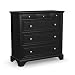 Bedford Black Four Drawer Chest by Home Styles