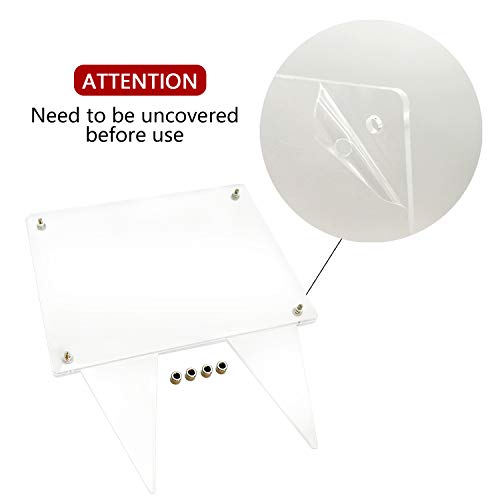 Suaific 5x7 Waterproof Picture Frame for Grave, 2pcs Vertical Acrylic Outdoor Memorial Cemetery Decorations Garden Marker For Funeral Gift