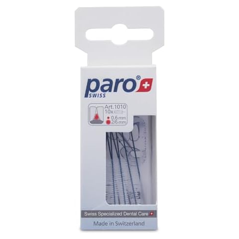 Paro Swiss Isola Long, X-Fine, Blue, Taper, Ø 2/6 Mm, 10 Pcs. Cover