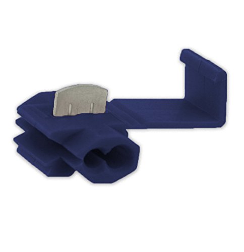 Blue Solderless Wire Quick Splice Connector - 14-16 Gauge - 25