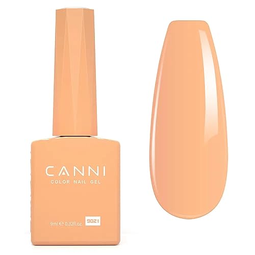 Image of CANNI UV Gel Nail Polish, 1Pcs Gel Polish 9ml Color Nail Polish Gel High Gloss Soak Off U V Gel Nail French Nail Manicure Salon DIY - 9021