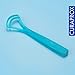 Curaprox CTC 203 Tongue Scraper Set, 1 CTC 201 Tongue Scraper with 1 Edge + 1 CTC 202 Tongue Scraper with 2 Edges