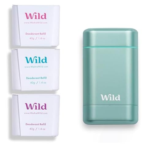 Wild Natural Refillable Deodorant with Scents Cover