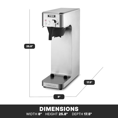 Waring Café Deco Airpot Coffee Brewer with 4 Gallons per Hour by Waring - Used condition - Image 3