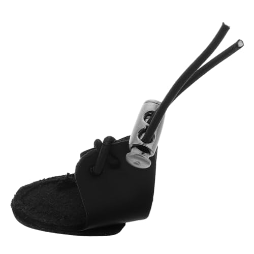 CORHAD Double Layer Archery Thumb Guard Leather Traditional Mongolian Style Finger Protector Archery Equipment