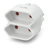 ADAPTOR W.OUT EARTHING 2SOCKETS