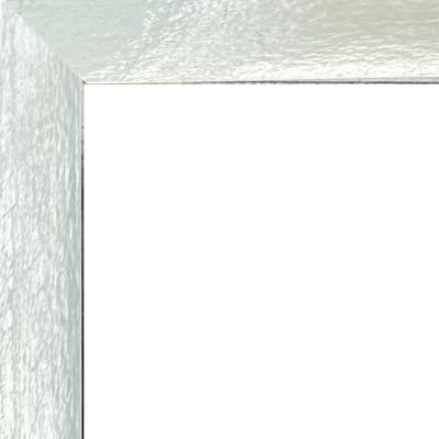 Cadre photo moderne format panoramique 29x77 cm argent brillant - 6