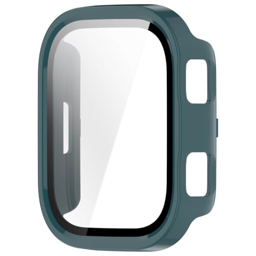 LUNBER-ARMOR�EFor Amazfit Bip Max �P�[�X �J�o�[ �t���ʋ����K���X �S�ʕی� �t���ی�P�[�X �P�F/�N���A �t�B������� �n�[�h�P�[�X For �A�}�Y�t�B�b�g(�I���[�u)