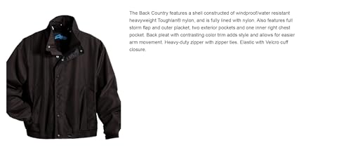 AFC Men’s Nylon Windbreaker Jacket Regular & Big & Tall L to 6X Waterproof Coat2