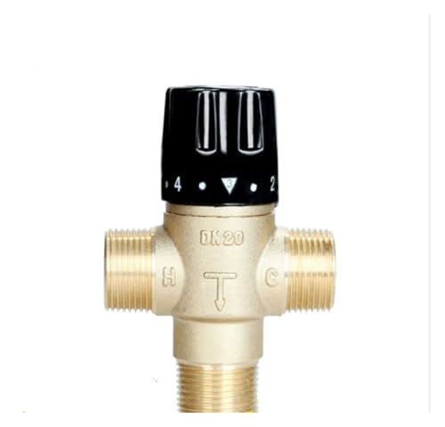 Vanne de mélange thermostatique DN20 régulateur eau chaude chauffage solaire - 2