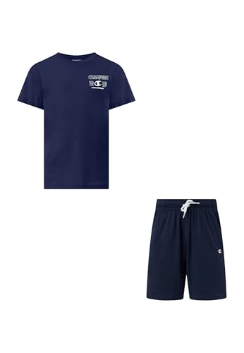 Champion Boy-Graphic Set ropa deportiva de dos piezas y camiseta algodón niños