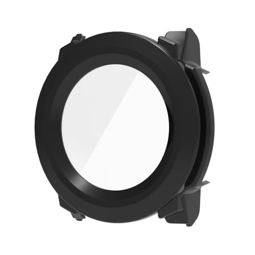 For Garmin Instinct 3 45/50mmpP[X PCیJo[ + tB h~veN^[VF for Garmin Instinct3ANZT[p (45mm ubN)