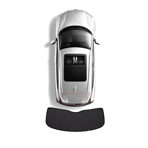 �ԗp�E�B���h�E�T���V�F�[�h �̂��߂� VW T Cross 2019-2023, �v���C�o�V�[�ی� �T�C�h�T���V�F�[�h �Ռ��V�F�[�h �ԑ����悯, �f�M ���O�� UV�J�b�g �Ռ� ���� ����h�~,Rear [���s�A���i]