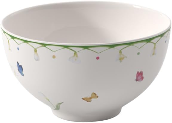 Villeroy & Boch Colourful Spring Bowl, Premium Porcelain, Made in Germany, 5 in, 15.75oz
