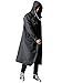 Men's Long Raincoat With Hood Rain Jacket Rain Poncho Rainproof Jacket Hiking Climbing Rainwear Reusable Rain Coat EVA Raincoat