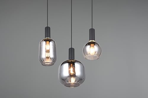 Suspension DIVA Trio Leuchten pour remplacer un vieil éclairage de salon sombre