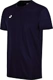 ASICS Men's Circuit 8 Warm-up Shirt, Navy, Large