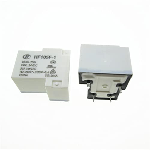 Relais JQX-105F-1 024D-1HS 24V CC 15A 4 pins composant électronique pour automatisme industriel