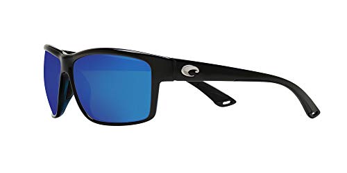 Costa Man Sunglasses Tortoise Frame, Green Mirror Lenses, 63MM3