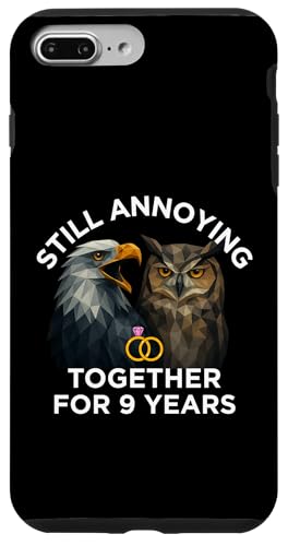 Carcasa para iPhone 7 Plus/8 Plus Divertido 9 Aniversario 9 años todavía Molesta Pareja