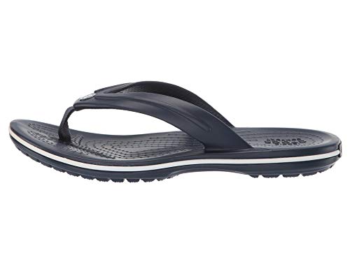 Chinelo Crocband Flip, Crocs, Adulto Unissex, Navy, 33