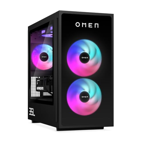 HP Omen 35L Desktop Gaming PC GT16-0178ng Intel i7-14700F, 32GB RAM, 2TB SSD, GeForce RTX 4070Ti SUPER, Win11