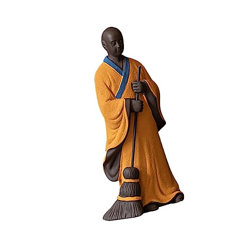 Sculptures de Bouddha en poterie Zisha blanche, l'art du détail