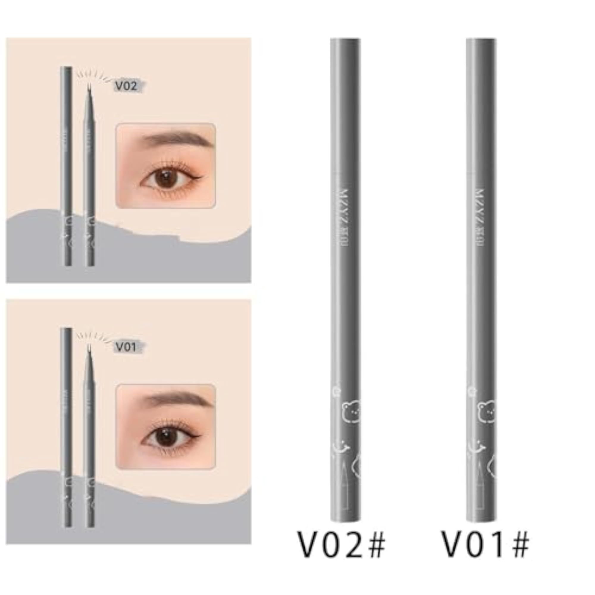 5x Double Tip Lower Eyelash Makeup Pen
