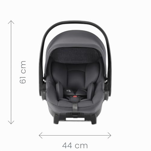 Miniatura 4 de Britax Römer Portabebés Baby-Safe Core, Silla De Coche Para Bebés Desde El Nacimiento Hasta Los 83 Cm 15 Meses , Frost Grey
