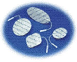 V Trode, 2.75'' diameter round electrodes with lead wires, case of 10 packages (four elect