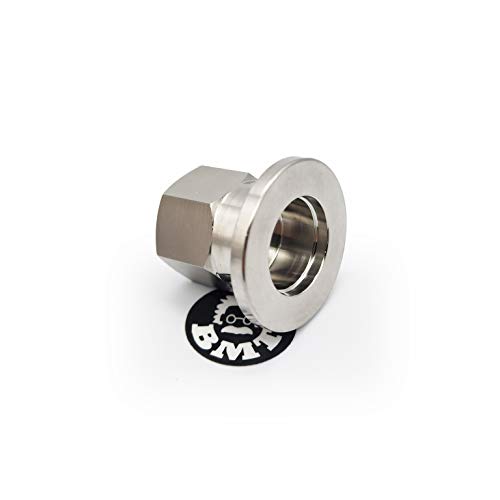 Image of Female NPT /FNPT to KF16 Flange Fitting (ISO-KF KF16 QF16 NW16) (1 /8 inch FNPT x KF16)