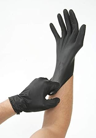 Denco Grease Bully 6-Mil Textured Nitrile Gloves, 300-Count