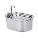 Stainless Steel Cats Pet Water 108 Cats Feeder for