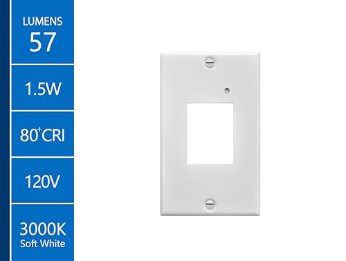 Image of NICOR Lighting STP2 Frosted White LED Step Light with Photocell (STP2F120WHPC)