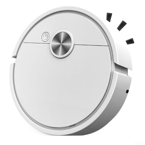 Besttoolifes Robot aspirador 3 en 1 para suelos de madera dura, robot de barrido y trapeador con trapeador húmedo, limpieza automática, anticaídas y anticolli (piezas)