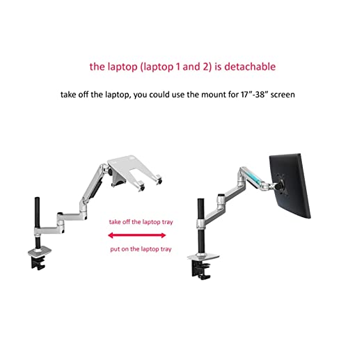 Bras articulé pour écran 17-32" pour libérer de l'espace sur le bureau
