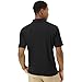 Hanes Moves Performance, Short Sleeve Polo Shirt for Men, Moisture-Wicking, Black, X Large