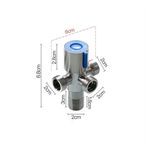 Robinet multifonction G1/2 pour supprimer les fuites et multiplier les sorties d'eau