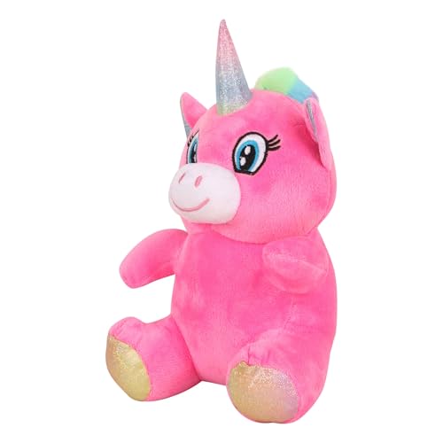Image of DearJoy Sitting Unicorn | Pink - 28 cm