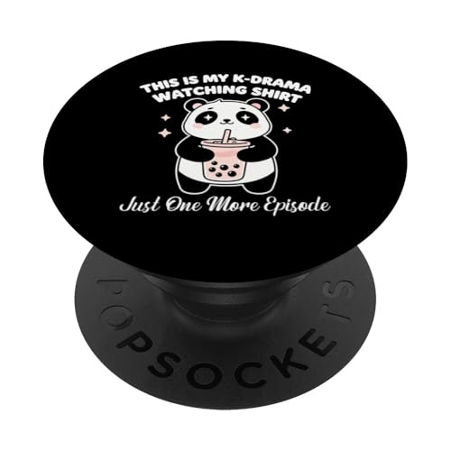 Esta es mi Camiseta de Ver K-Drama Solo un Episodio más PopSockets PopGrip Adhesivo