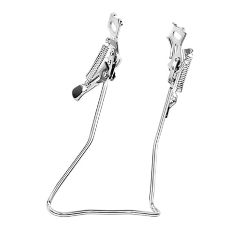 Vaveren Bike Bicycle Kickstand Frame Retro Style Supplies Adjustable Parking Rack Bike Double Foot Stand for Cruiser Bikes, for 26 inch