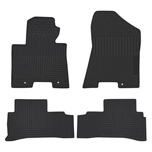 Tapis de sol Hyundai Tucson 2016-2021 noir pour sorties en famille et nature