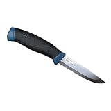 モーラナイフ (Morakniv) コンパニオン ステンレス 刃厚2.5mm キャンプナイフ アウトドアナイフ (ネイビーブルー)