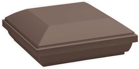 TimberTech RadianceRail Express 4 inch x 4 inch Post Cap, Kona