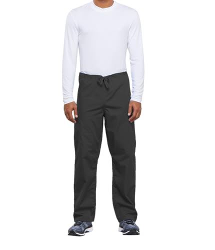 CHEROKEE Uniforme, Pantalones Unisex, Línea Originals, Gris (Peltro), S